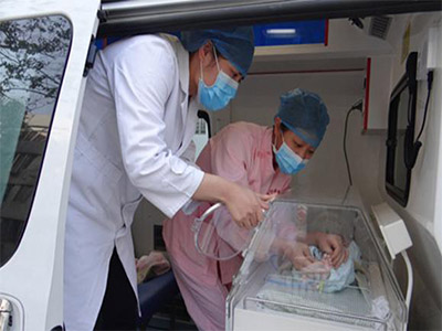 万年县妇婴监护型护送